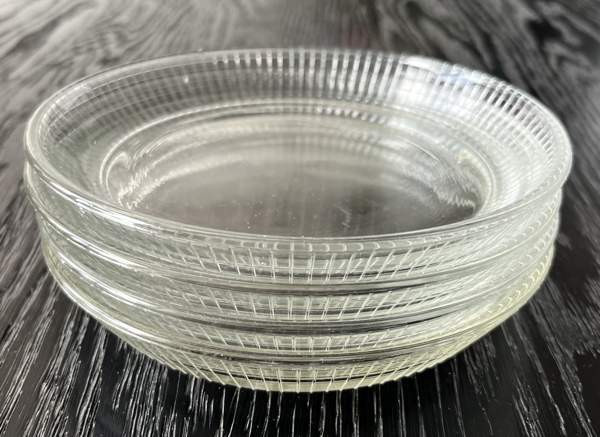 Riihimäen Lasi Ruutu lautanen, Ø 14 cm, 4 kpl Турку - изображение 1