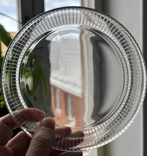 Riihimäen Lasi Ruutu lautanen, Ø 14 cm, 4 kpl Turku – foto 3