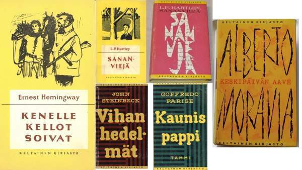 Ostetaan Keltainen Kirjasto, alkupään kirjat kansipapereilla Espoo - valokuva 1
