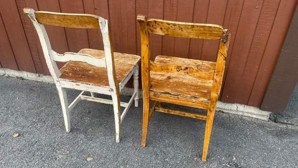 Vanhat tuolit 2kpl Keuruu - valokuva 2