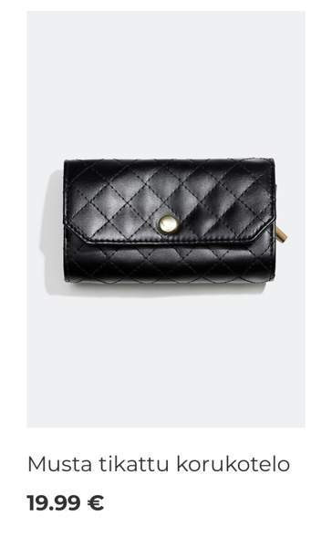 Musta korukotelo Rauma - valokuva 1