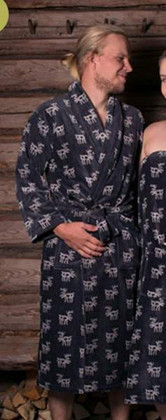 Poro frotee kylpytakki koko XL Oulu - photo 1