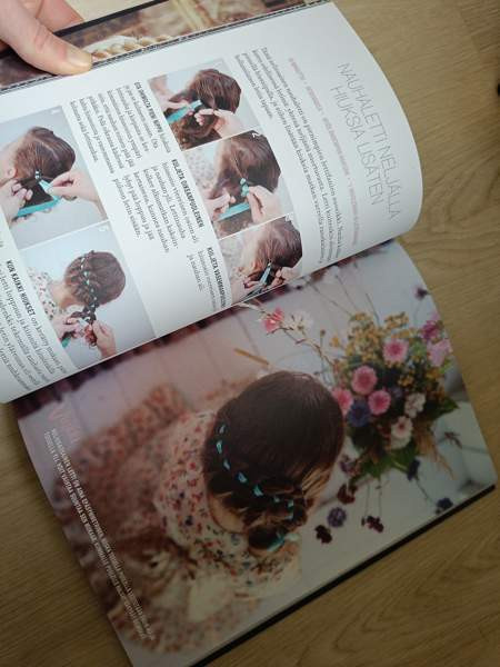 Jenni Petänen, Laura Mendelin: Letille 60 kauneinta palmikkoa ja lettikampausta Турку - изображение 4