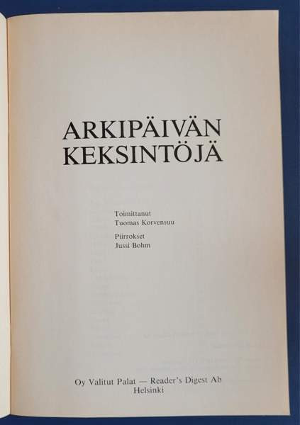 Arkipäivän keksintöjä -kirjanen Helsinki - photo 2