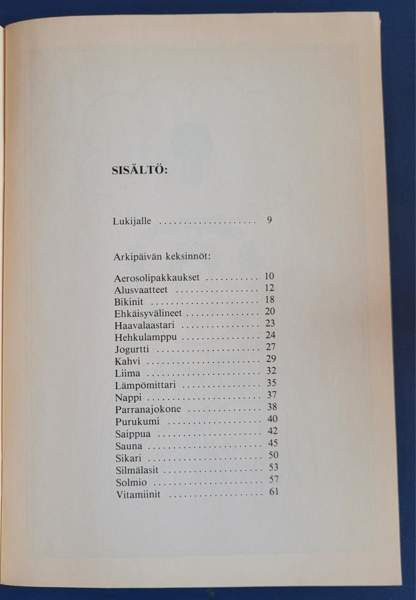 Arkipäivän keksintöjä -kirjanen Helsinki - photo 4