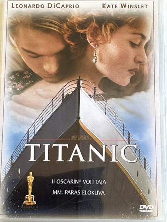 Titanic Leonardo DiCaprio ja Kate Winslet. Paras elokuva. Espoo - photo 1