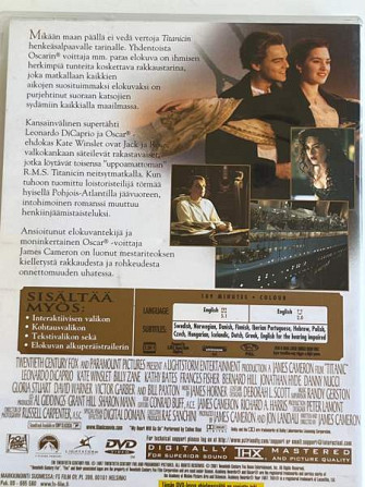 Titanic Leonardo DiCaprio ja Kate Winslet. Paras elokuva. Espoo - photo 2