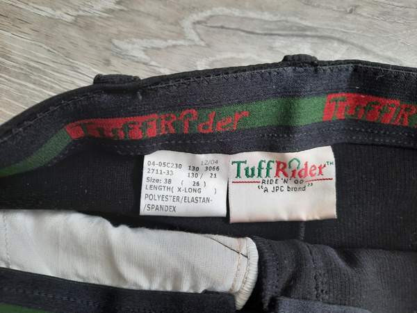 Mustat ratsastushousut koko 38 Alavus – foto 3