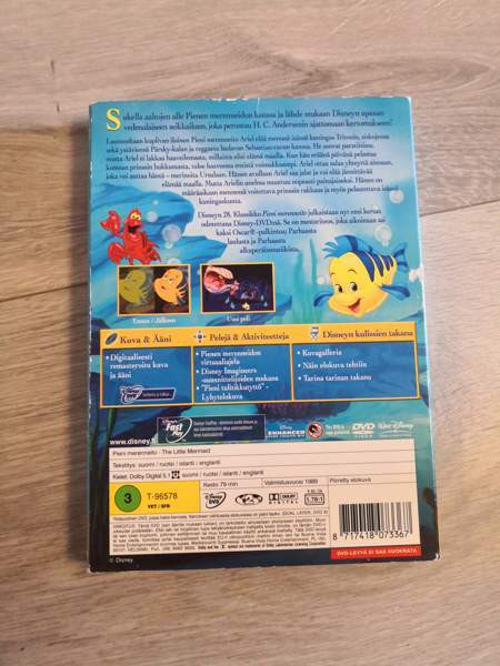 Disneyn Pieni Merenneito Juhlajulkaisu DVD Эспоо - изображение 2