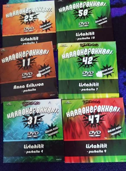 DVD:t ja karaokepokkarit Рахе - изображение 2