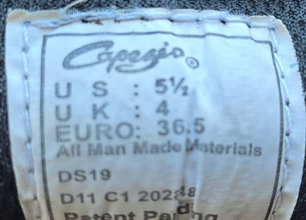 Capezio tanssilenkkarit, koko 36.5 Masku - изображение 6