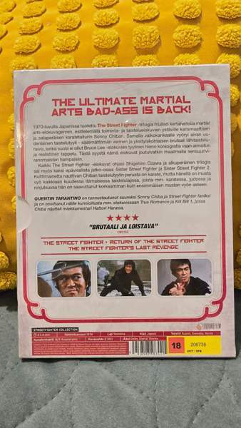 Uusi!The street fighter collection dvd Masku - valokuva 2