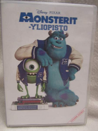 Monsterit-yliopisto dvd Helsinki - valokuva 1