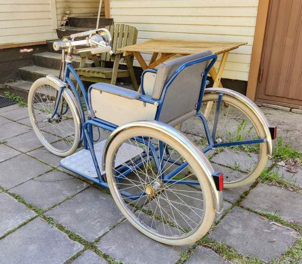 Erkkola käsipyörä, AITO Koskenkorvalainen kolmipyörä Nakkila - valokuva 5