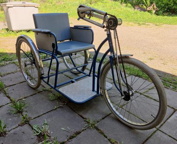 Erkkola käsipyörä, AITO Koskenkorvalainen kolmipyörä Nakkila - valokuva 4