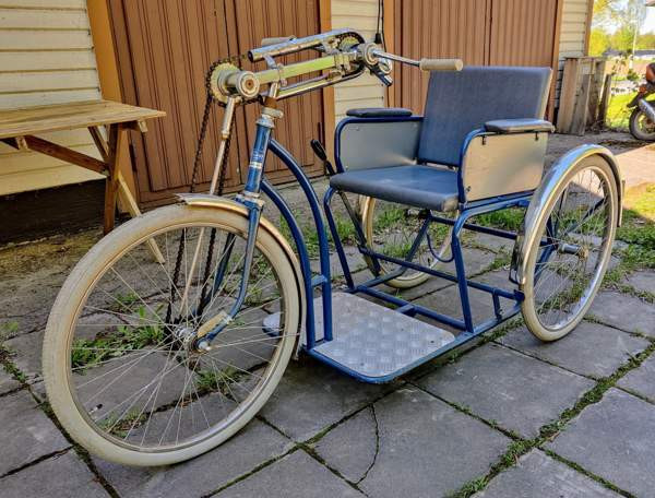 Erkkola käsipyörä, AITO Koskenkorvalainen kolmipyörä Nakkila - valokuva 1