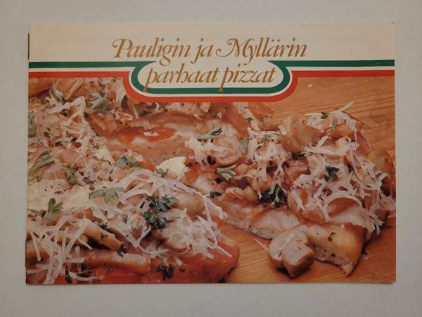 Pauligin ja Myllärin parhaat pizzat -esite (1977) Helsinki - photo 1