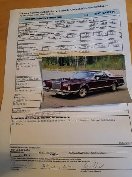 Lincoln Continental Laensi-Turunmaa – foto 6