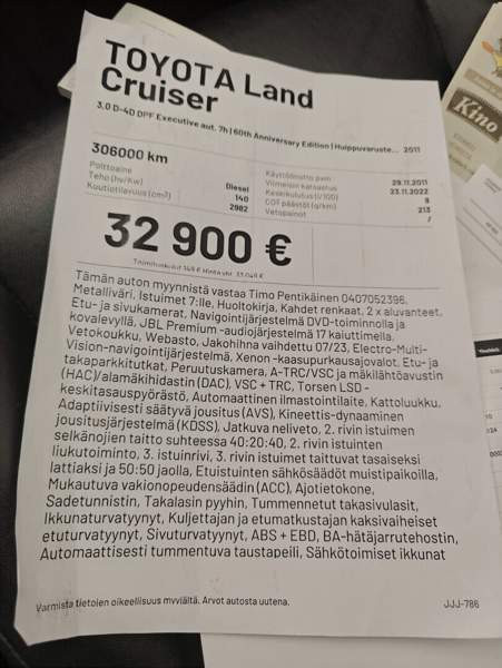 Toyota Land Cruiser Vantaa - photo 4