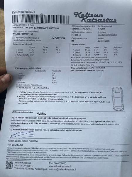 Opel Vectra Kouvola - valokuva 6