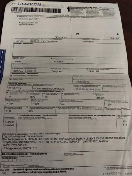 Nissan Almera Hollola – foto 6