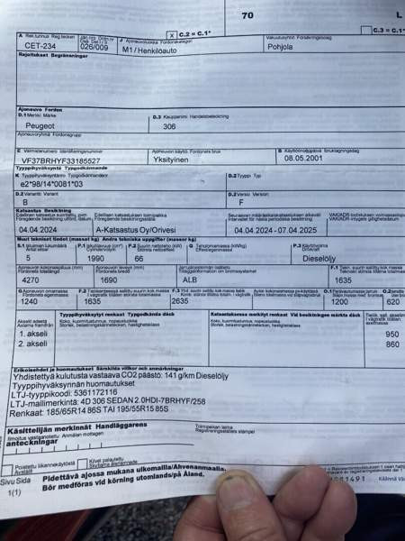 Peugeot 306 Тампере - изображение 7